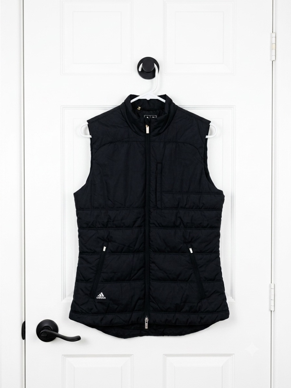 adidas Women's Black Quilted Insulated Vest